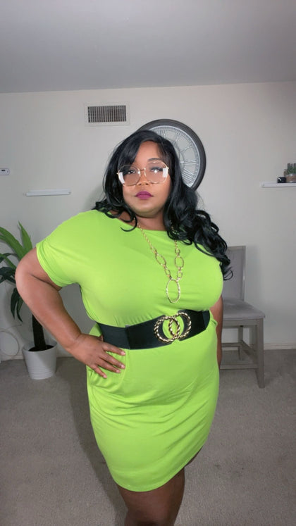 Maliya Neon Green