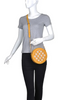 Yellow Luxe Couture Crossbody Purse