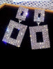 Glitter Square Earrings